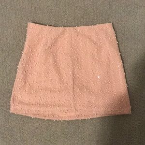 Pink Forever 21 Mini Skirt